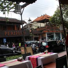 お店からの眺め