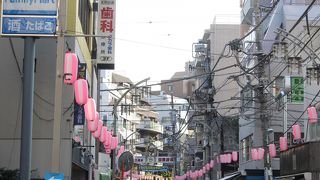 中目黒駅前の商店街