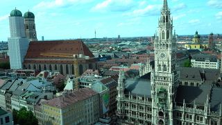 ミュンヘンの街を一望