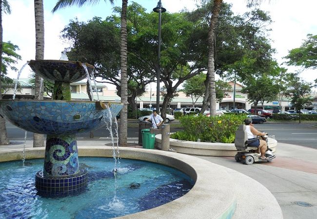 カイルアタウンの中心