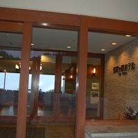 ロビーからの眺めは最高です。