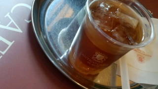 イタリアンパル風。ドリンクと、パニーニとお菓子。