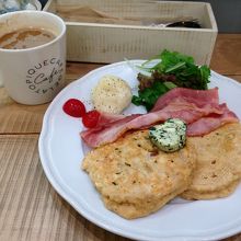 ケークサレパンケーキ