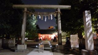 浅草寺本堂の東にあります。