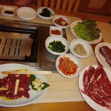 メニューの一部