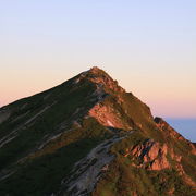 唐松岳（朝焼け）