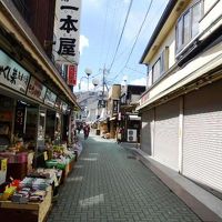 岩畳に近い長瀞・旅館養浩亭周辺