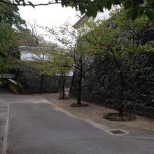 本丸に向かう道