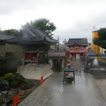 飯沼観音の境内