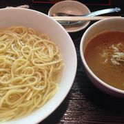 美味しいつけ麺。