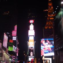 タイムズスクエアとご対面