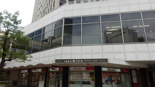 ＪＲ大阪駅の南にあるショッピング、オフイスビル
