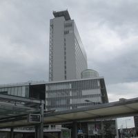 JR「岡山」駅のバスターミナルからパチリ