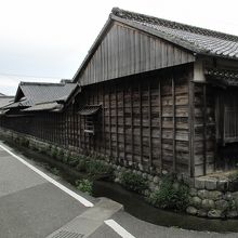 近くにある農家の風景