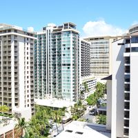 部屋からの眺望（シティー側）です。