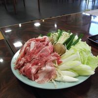 夕食　：　豚しゃぶ