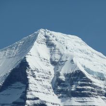 ロブソン山頂のアップです