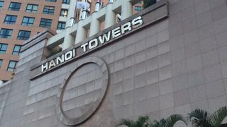 ホアロー収容所の帰りに。