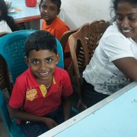 ハバラナの食堂にて