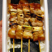 やきとり弁当。