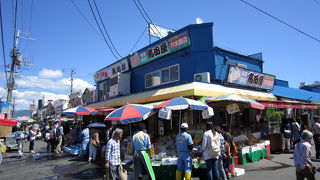 函館と言えば朝市。