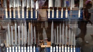 色んな種類の包丁があった