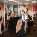 リアルなパンダが出迎え、立地もOK！