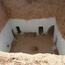 上から見るとこんな感じです