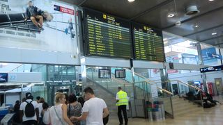 こじんまりとした空港