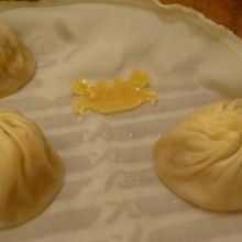 小籠包(蟹）　蟹マークがのってます。