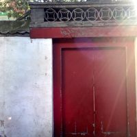 頤和園につながる専用ドアです。