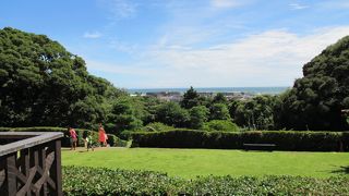 ベランダからの眺望が素晴らしい