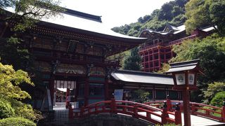 本殿までがハードです