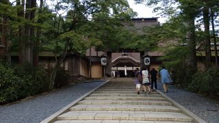 高野山の中心。