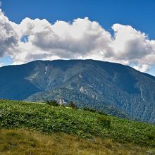 南西方向には恵那山