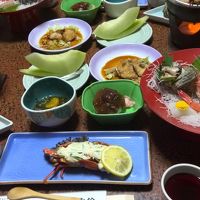 伊勢海老も出ました