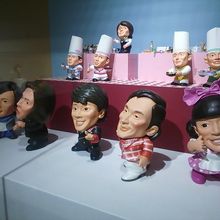 そっくり人形の展示は楽しかった♪