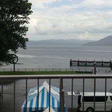 2階からの景色です