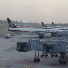 シンガポール航空の本拠地です