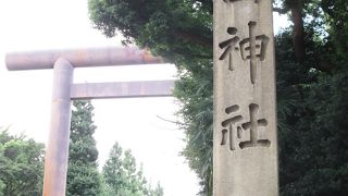 大きな神社ですね