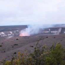 キラウエア・イキ展望台から
