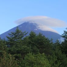 近くから富士山も見えました