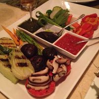 プールサイド横のレストラン