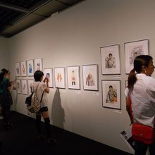 たくさんの展示物