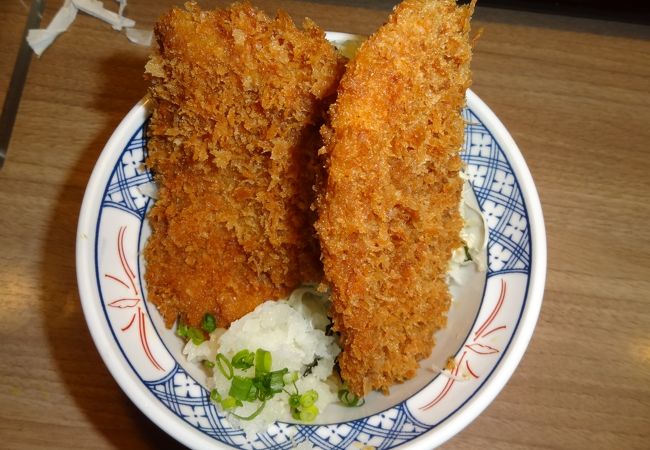 大きいカツのタレかつ丼