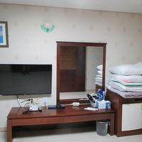 友人が泊まったオンドル部屋　布団は自分で敷きます