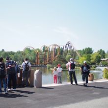 人気アトラクションのひとつ