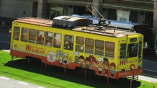 熊本市中心地に便利な交通手段『熊本市電』