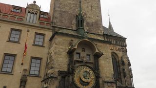 毎時０分に動き出す仕掛け時計（過度な期待は禁物で）