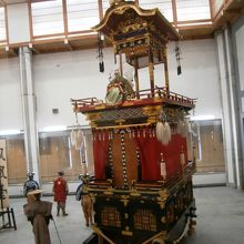 ２階からも見ることができます